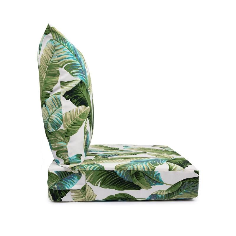 Sherry Kline Tropical Leaves Indoor/Outdoor Cushions & Pillows