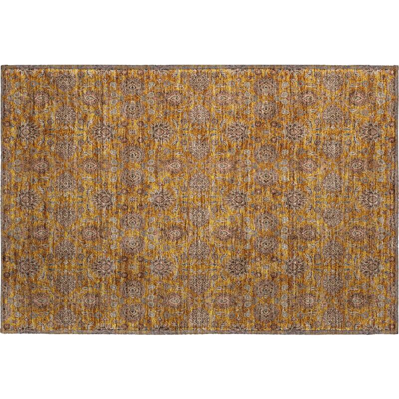Premium Washable Super Soft Floral Borderless Mayfield Rug