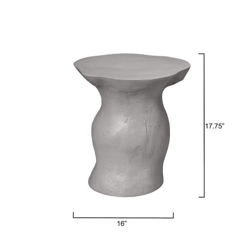 Jamie Young Sculpt Fiber Glass Side Table