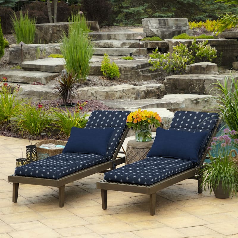 ARDEN Outdoor Chaise Lounge Cushion