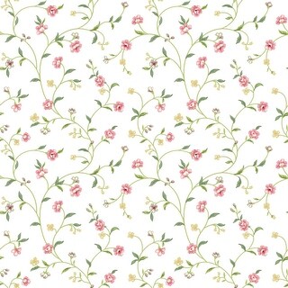 Shop York Wallcoverings Er8188 Waverly Cottage Bellisima Vine