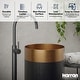preview thumbnail 11 of 13, Karran Cinox Stainless Steel Round Pedestal Sink