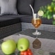 preview thumbnail 29 of 28, 3 Piece Patio Conversation Sets Outdoor Couch Patio Furniture Sectional Wicker Sofa Set