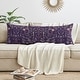 preview thumbnail 3 of 4, Sweet Jojo Designs Boho Wildflower Vintage Floral Girl Body Pillow Case Pillow Not Included Purple Botanical Bohemian Farmhouse