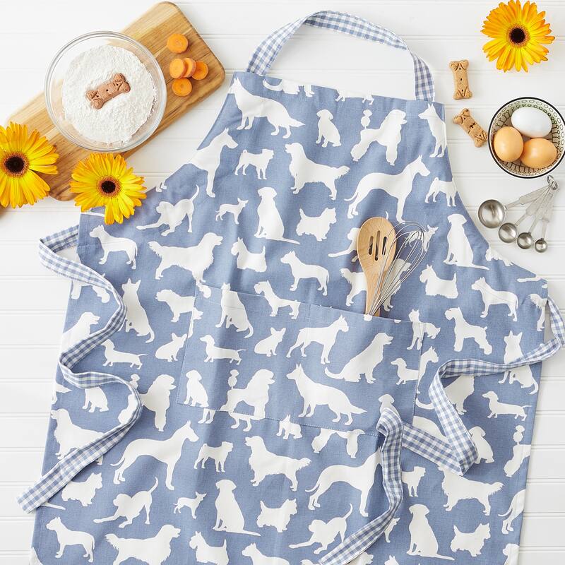 Design Imports Pet Print Chef Kitchen Apron