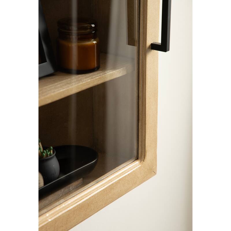Kate and Laurel Arcott Arch Wall Cabinet