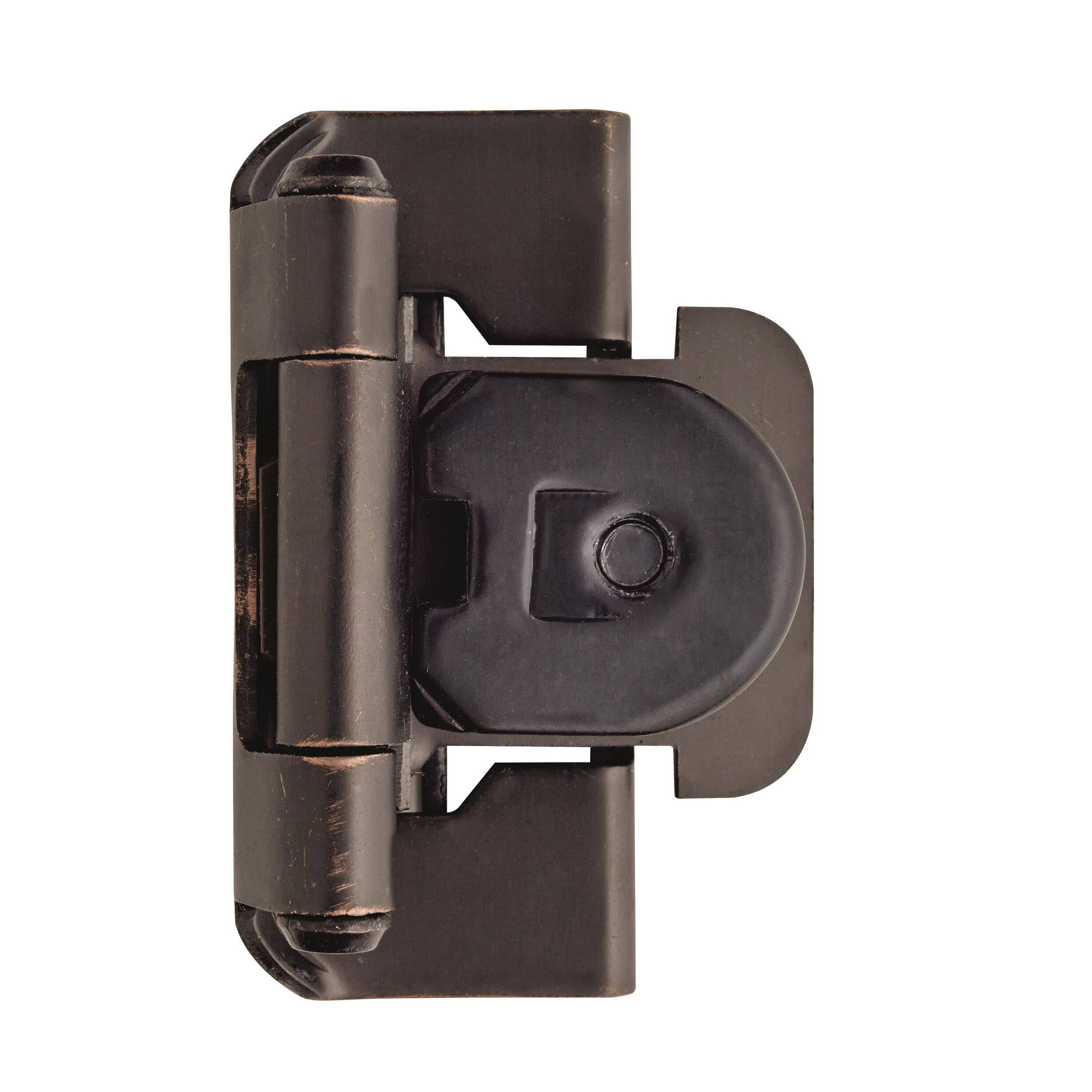 1/2in (13 mm) Overlay Double Demountable OilRubbed Bronze Hinge 1