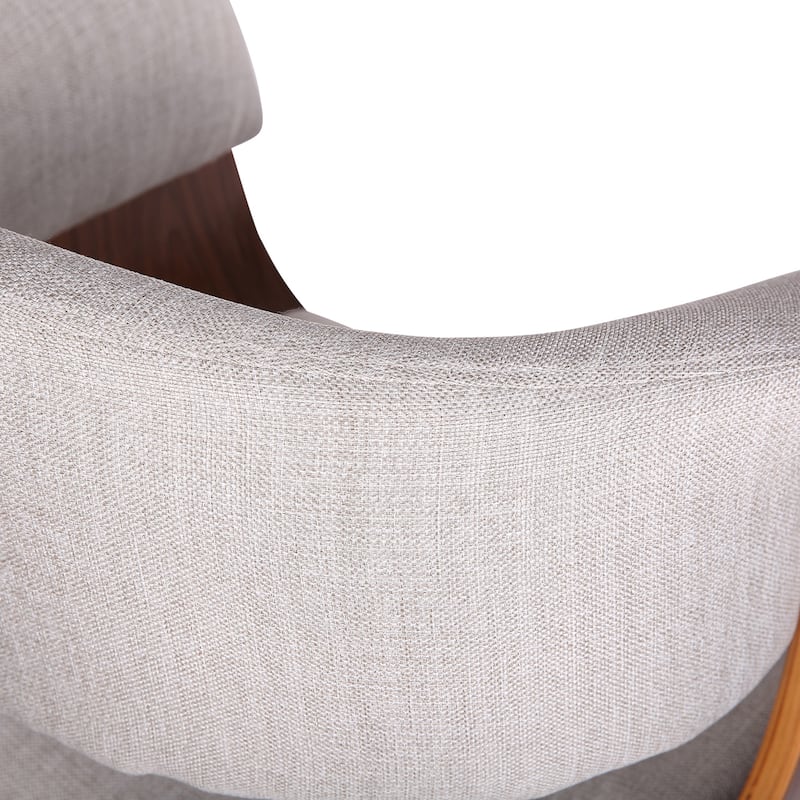 Porthos Home Finola Fabric Mid-Century Dining Chair
