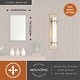 preview thumbnail 4 of 7, Vilo 1 Light Bathroom Wall Fixture
