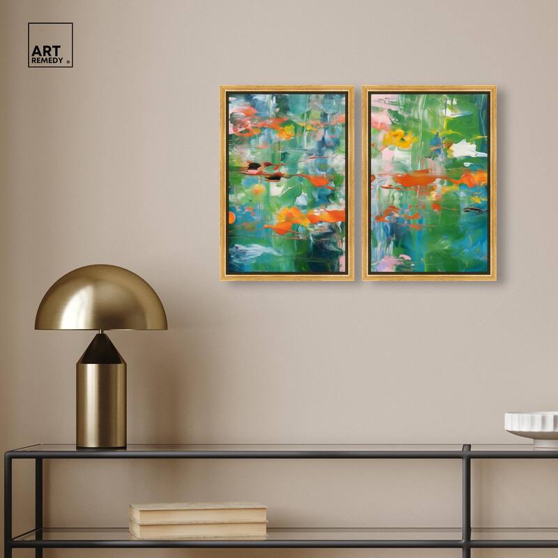 Jungle Serenade Canvas Set of 2 by Art Remedy