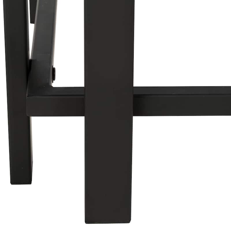 SAFAVIEH Oliver Dark Grey/ Black Coffee Table - 43.3" x 23.6" x 15.7"