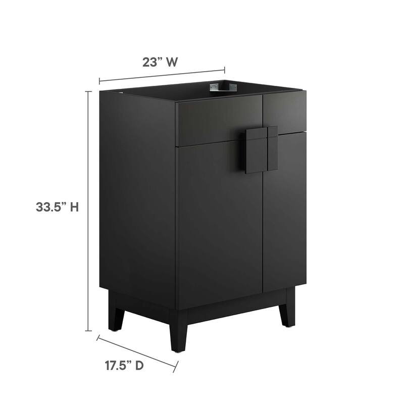 Miles 24" Bathroom Vanity Cabinet (Sink Basin Not Included) - 24
