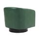 preview thumbnail 174 of 186, Modern Upholstered Barrel Chair Swivel Accent Chair for Living Room