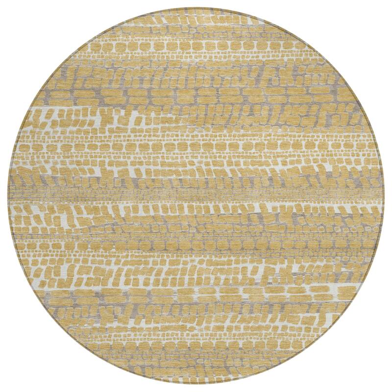 Machine Washable Indoor/ Outdoor Modern Winfield Chantille Rug