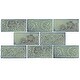 preview thumbnail 7 of 6, Merola Tile Antic Feelings Agua Marina 3x6-inch Ceramic Wall Tile