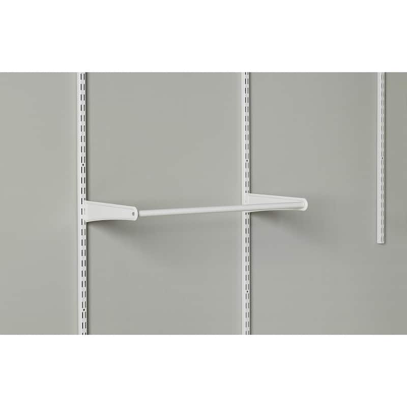 ClosetMaid ShelfTrack 24 in - 48 in Adjustable Hang Rod Kit