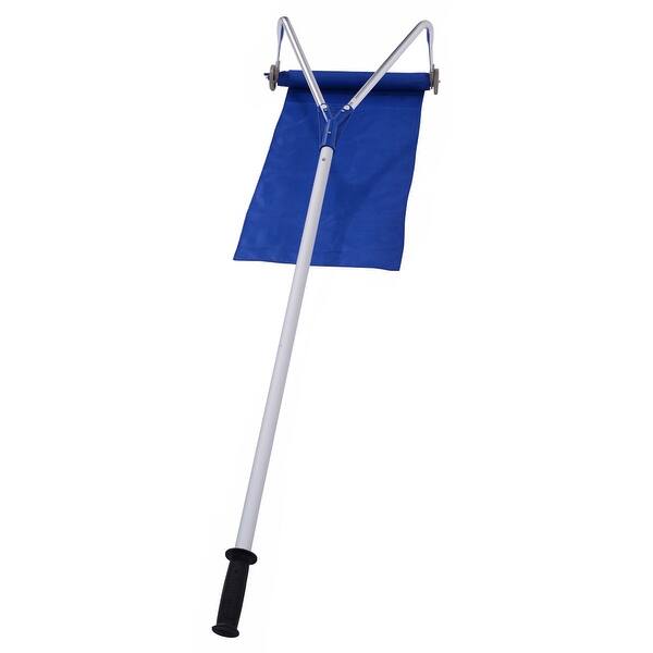 Shop Costway Lightweight Roof Rake Snow Removal Tool 20ft Adjustable See Details Overstock 18266929