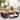 Costway 9PCS Patio Rattan Dining Set Cushioned Chairs Ottoman Wood - See Details