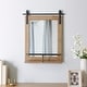 preview thumbnail 26 of 32, FirsTime & Co. Ingram Farmhouse Barn Door Mirror