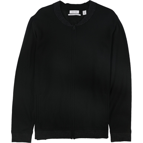 black calvin klein jumper mens