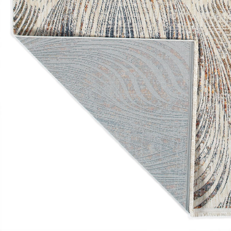 Artundra Ivory Machine Made Flatweave Indoor Area Rug