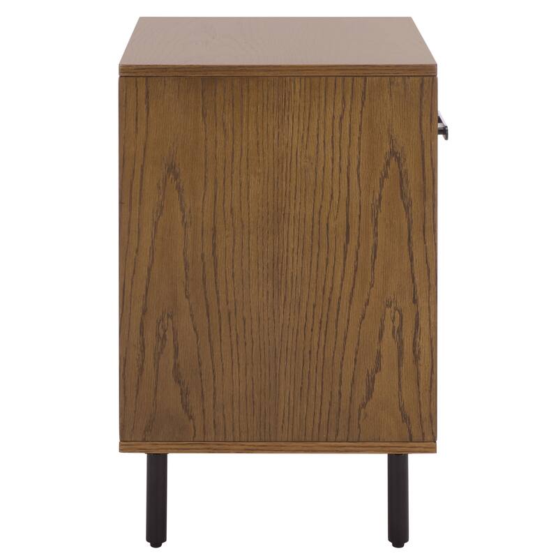 SEI Furniture Amelin 1-Drawer 1-Shelf Nightstand