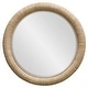 preview thumbnail 1 of 3, Uttermost Mariner Natural Round Mirror - 47" dia
