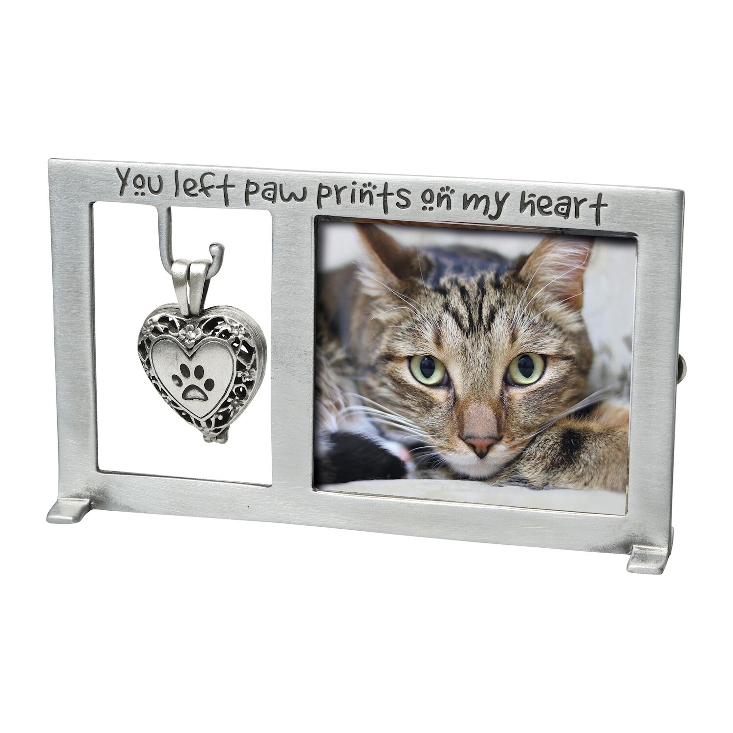 Shop Catherdal Art Paw Prints On My Heart Pet Memorial Photo Frame