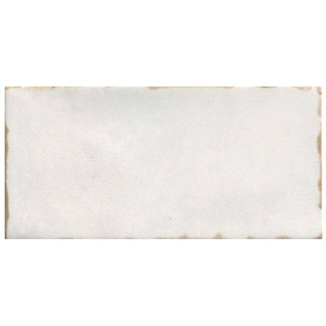Emser Tile F14ANTI0205P Antigo - 2" x 5" Subway Wall Tile - Glossy - Jet