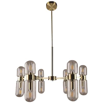 SAFAVIEH Lighting Darragh Chandelier - 27" W x 27" D x 11" H