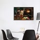 preview thumbnail 12 of 10, iCanvas "Fireside Lab Trio" by Giordano Studios Framed