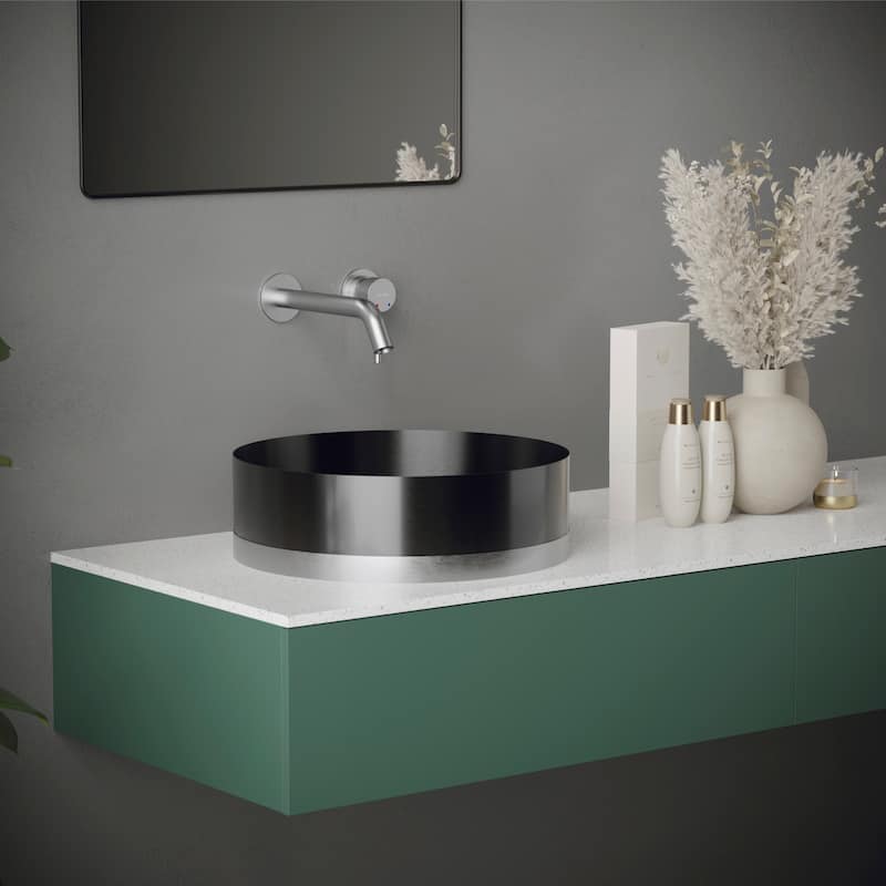 Karran Grantham KBF610 Single Handle Wall-Mount Bathroom Faucet