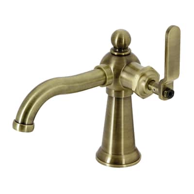 Kingston Brass KS354.KL Knight 1.2 GPM Single Hole Bathroom Faucet