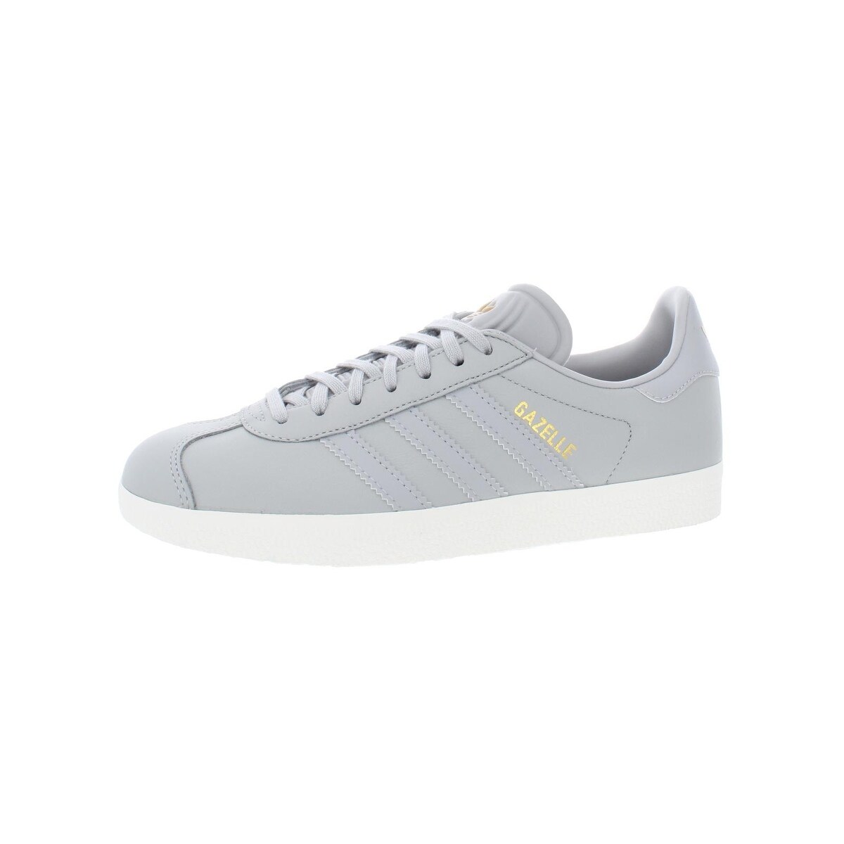black leather gazelles womens