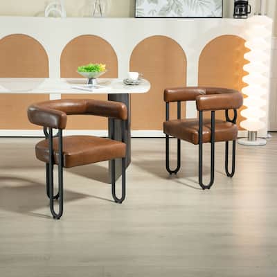 Mid Century Style Dining Chair Set of 2