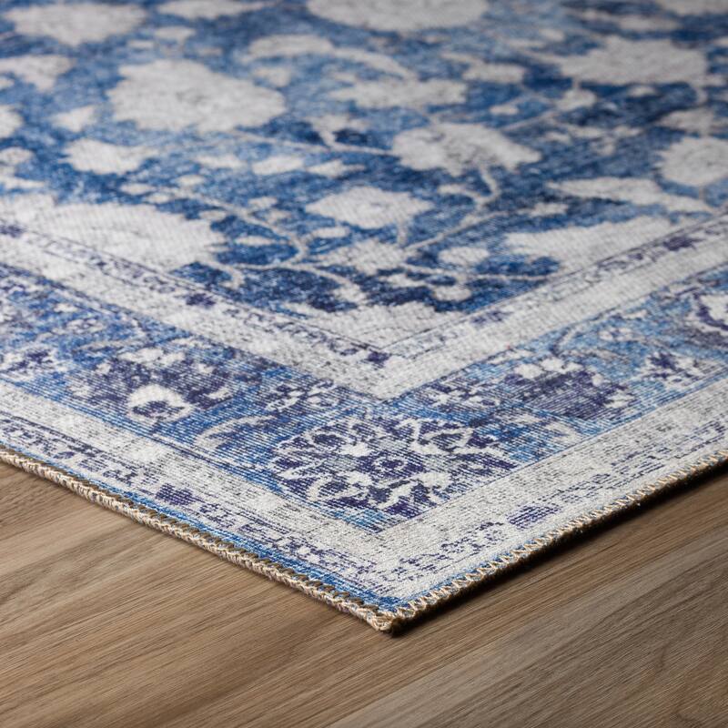 Addison Kensington Casual Vintage Non-skid Area Rug
