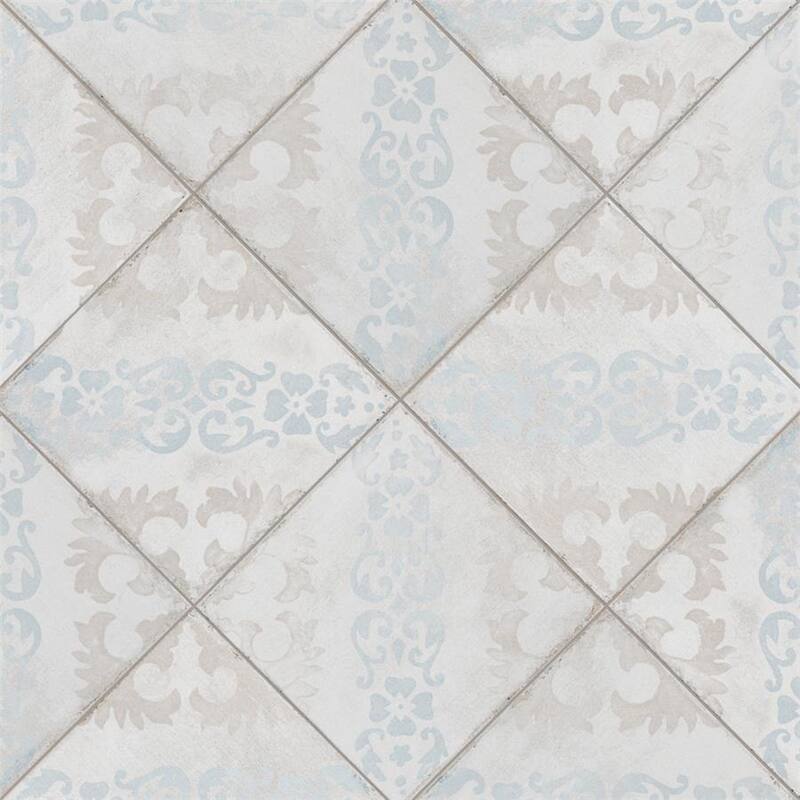 Merola Tile Barcelona Decor Sarria 5-3/4" x 5-3/4" Porcelain Floor and Wall Tile