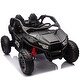 preview thumbnail 36 of 58, 24V Two-Seater Ride-On UTV for Kids with Bluetooth, MP3, and Parental Remote Control 鈥 Black