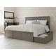 preview thumbnail 21 of 118, Madison Platform Bed with Matching Footboard with Storage Drawers Grey - King