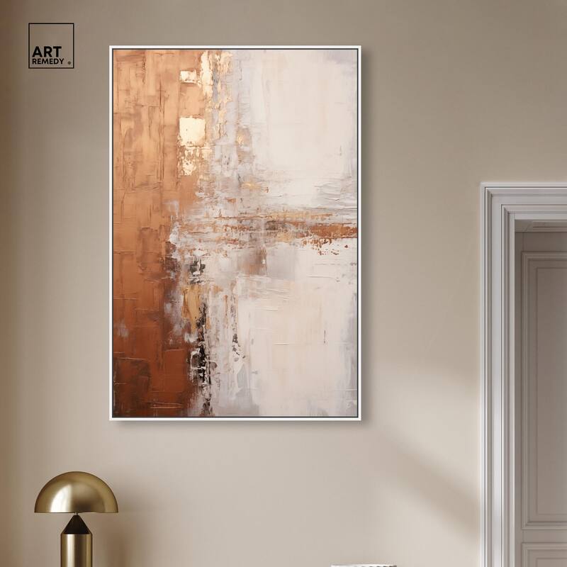 Burnished Memory Canvas by Art Remedy
