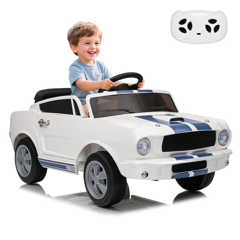 Ride on Licensed Shelby GT350 - White