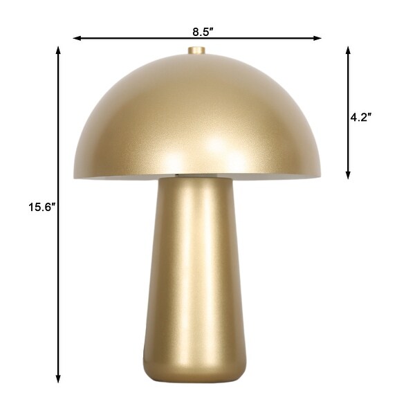Mushroom Lamp Table Lamp Metal Dome Light - On Sale - Bed Bath