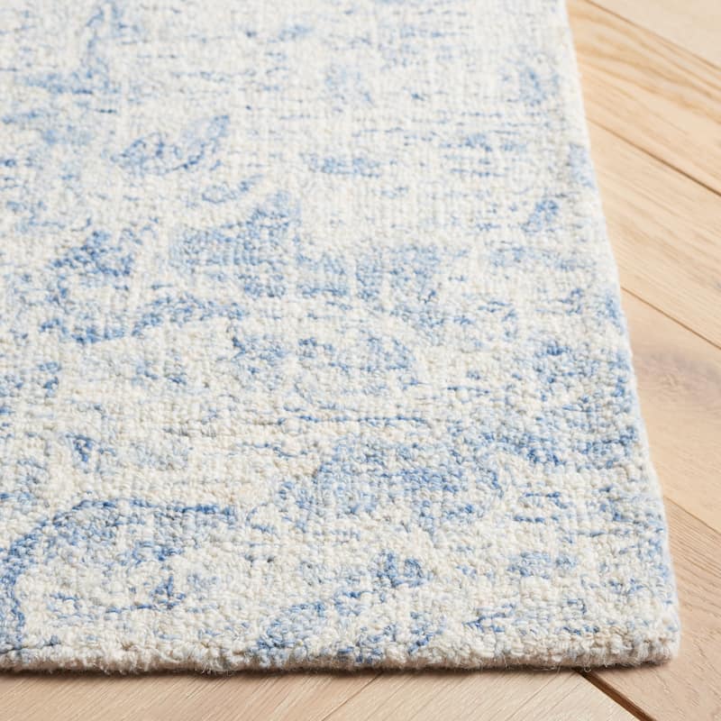 SAFAVIEH Handmade Ebony Kelly Wool Rug