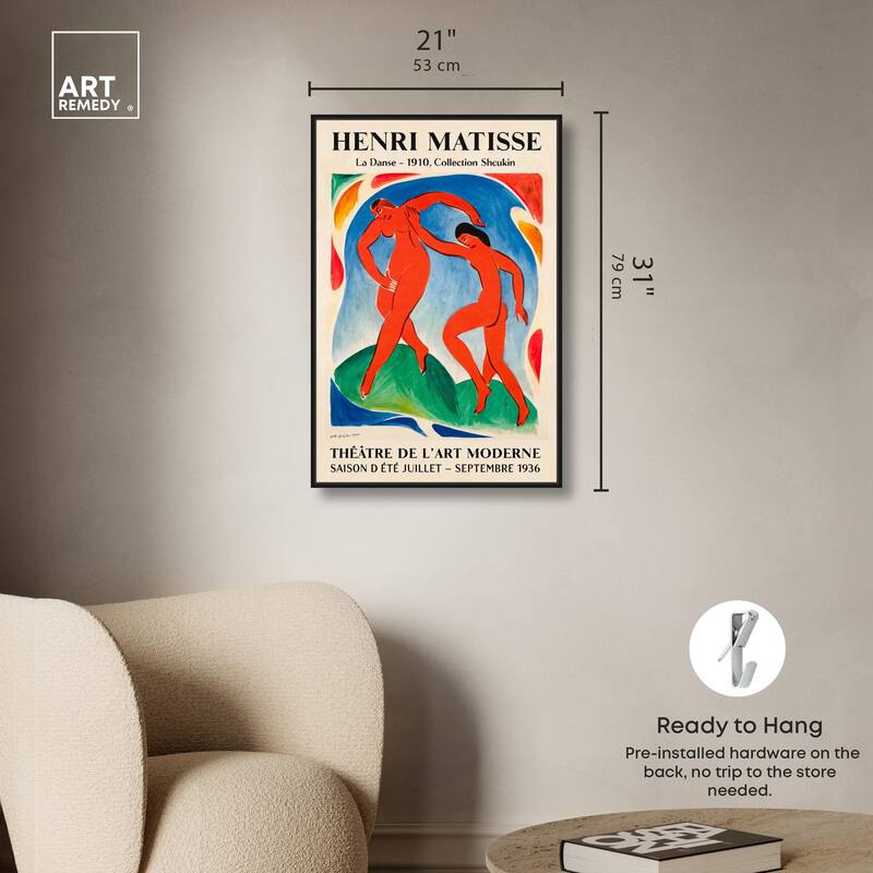 Dance by Henri Matisse Canvas by Art Remedy