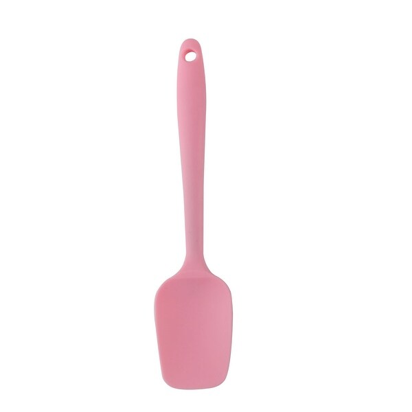pink silicone spatula