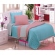 preview thumbnail 1 of 2, Cotton Stripe Reversible Farmhouse Quilt and Sham Set by Miranda Haust