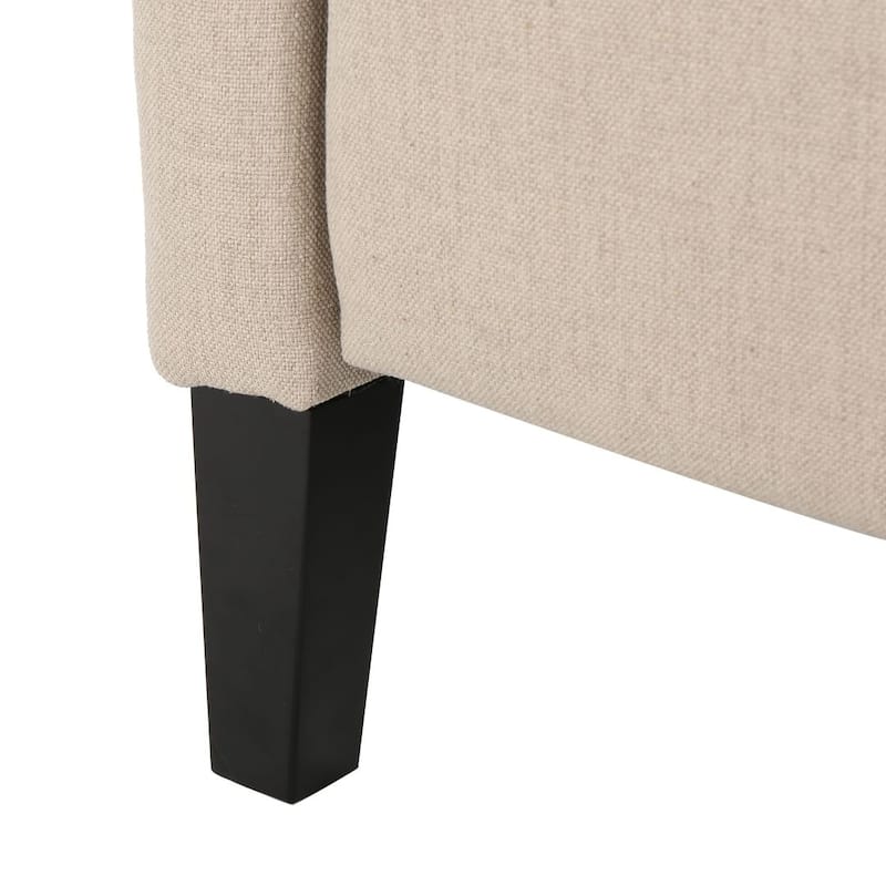 Traditional Fabric Recliner Chairs with Studded Border by Christopher Knight Home