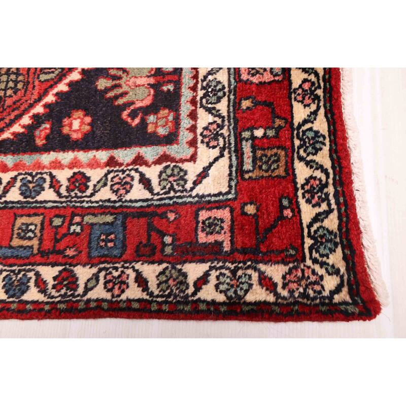 ECARPETGALLERY Hand-knotted Anadol Red Wool Rug - 3'8 x 9'9