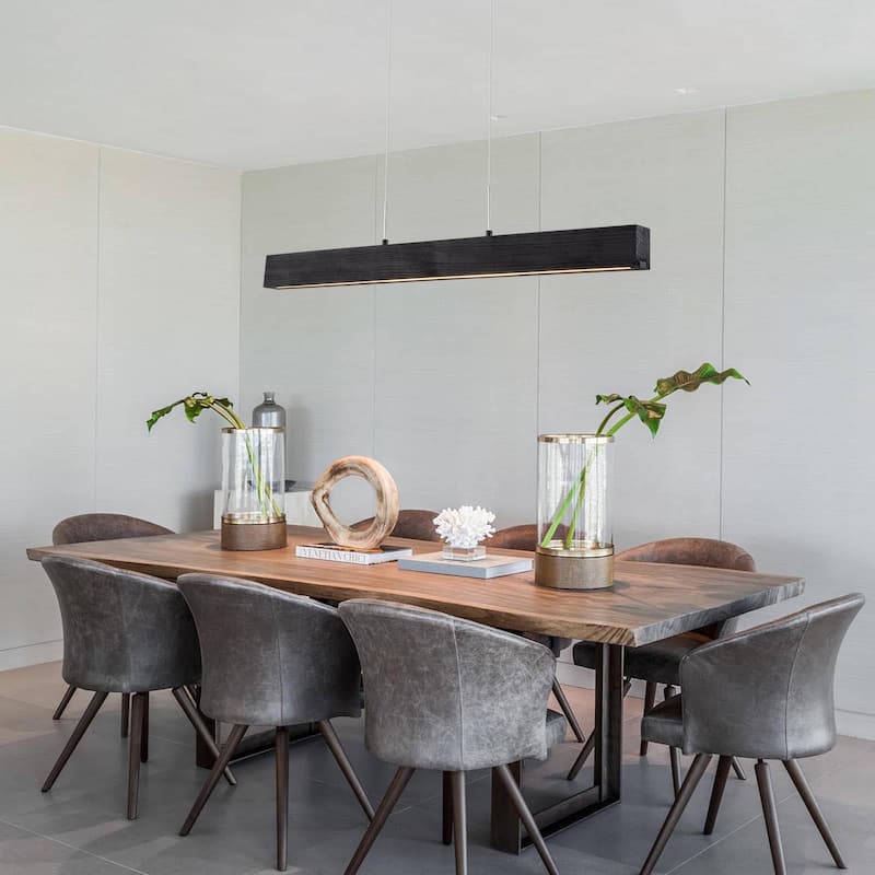 Adjustable Integrated LED Linear Pendant - 41.34