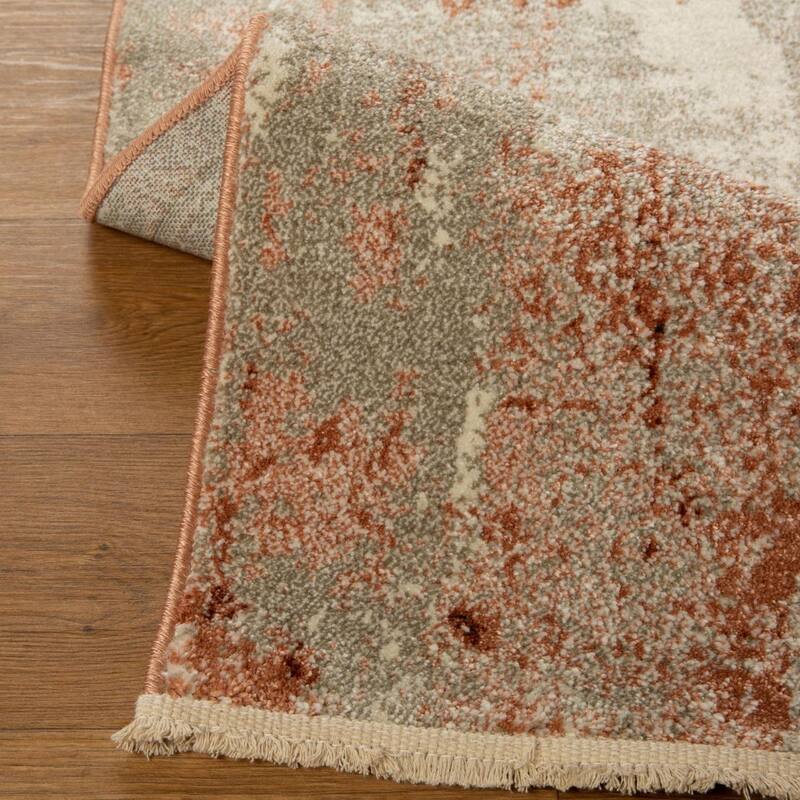 Luxe Weavers Abstract Modern Fringe Living Room Area Rug